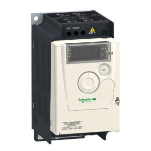 Variable speed drive ATV12 - 0.37kW - 0.55hp - 200..240V - 3ph - on base plate