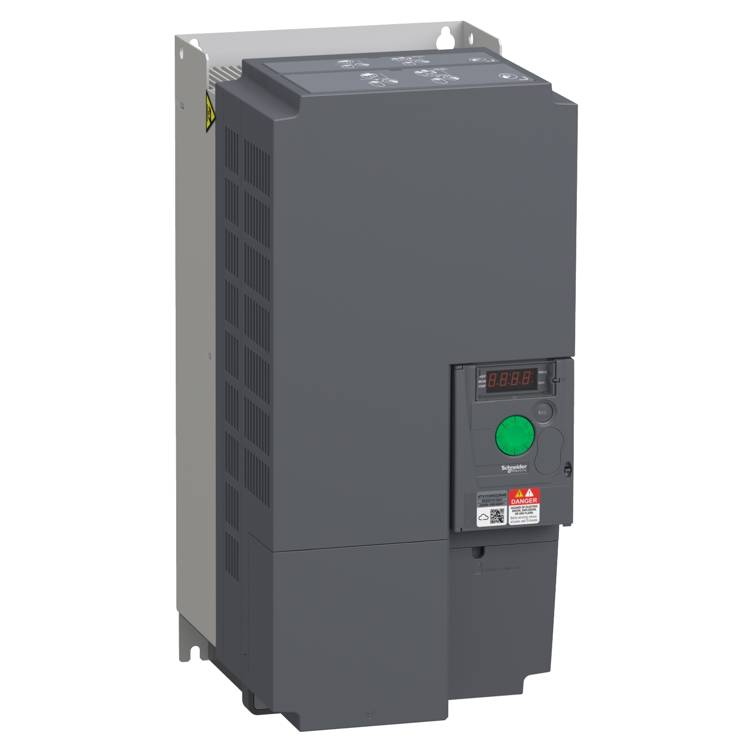 Variable speed drive, Easy Altivar 310, heavy duty, 22kW, 30hp, normal duty, 30kW, 40hp, 380 to 460V, without EMC
