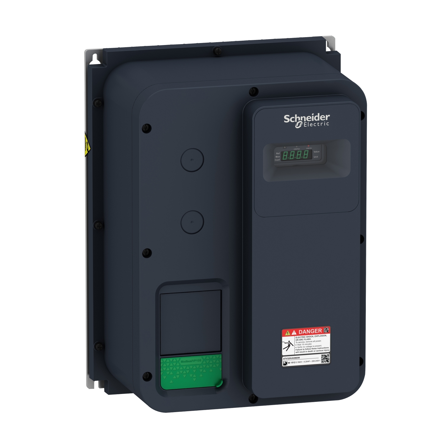 Variable speed drive, Altivar Machine ATV320, 0.37 kW, 200?240 V, 1 phase, enclosed