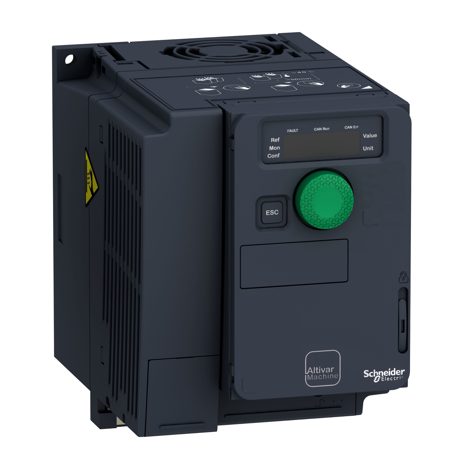Variable speed drive, Altivar Machine ATV320, 0.37 kW, 380?500 V, 3 phases, compact