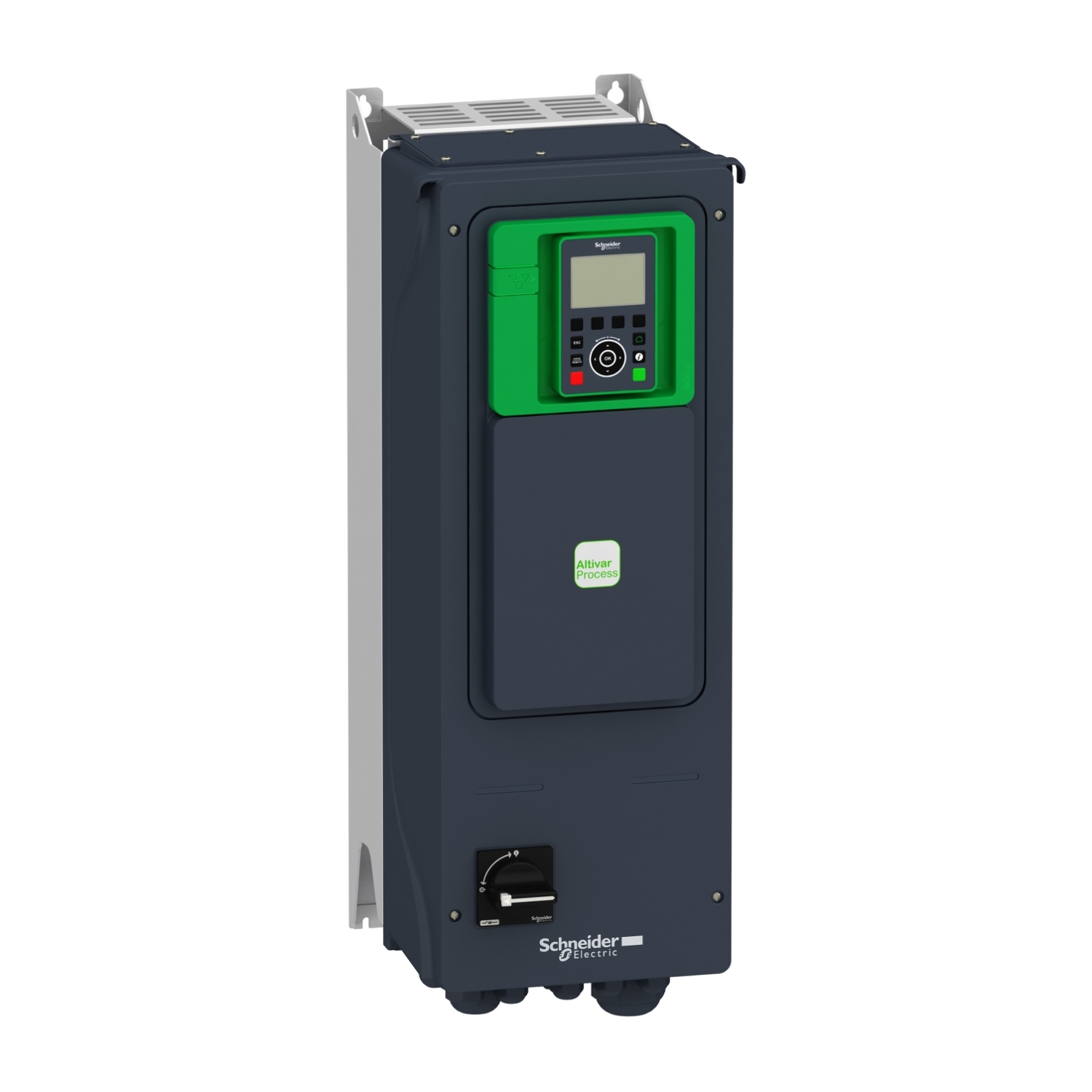 Variable speed drive ATV650 - 22kW/30HP - 380...480V - IP55 - disconnect switch